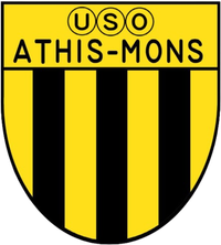 Logo USO Athis-Mons, jaune et noir.