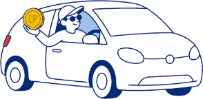 credipark dans sa voiture direct parking orly